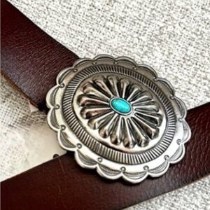 Banana Republic Turquoise Buckle Belt